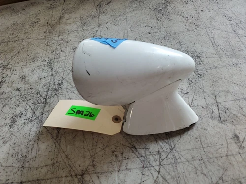 1970-81  GM Firebird/Camaro/Nova/Vega Passenger Side Door Rearview Mirror White