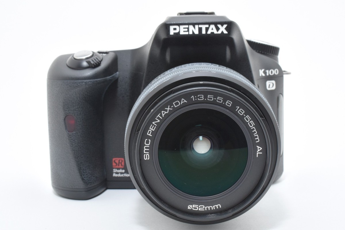 Pentax K100D Digital SLR Camera w/ PENTAX-DA 18-55mm 710shot [EXC