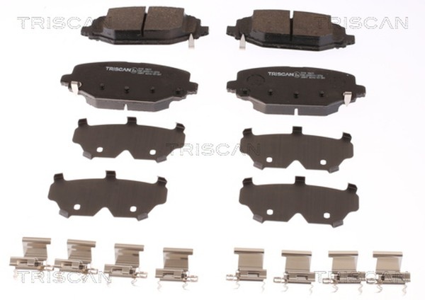 Triscan Bremsbelagsatz Scheibenbremse 8110 10611 FüR Lancia Chrysler Fiat Dodge-image