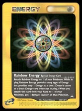 Rainbow Energy 144/147 Rare Aquapolis Pokemon Near Mint on eBay