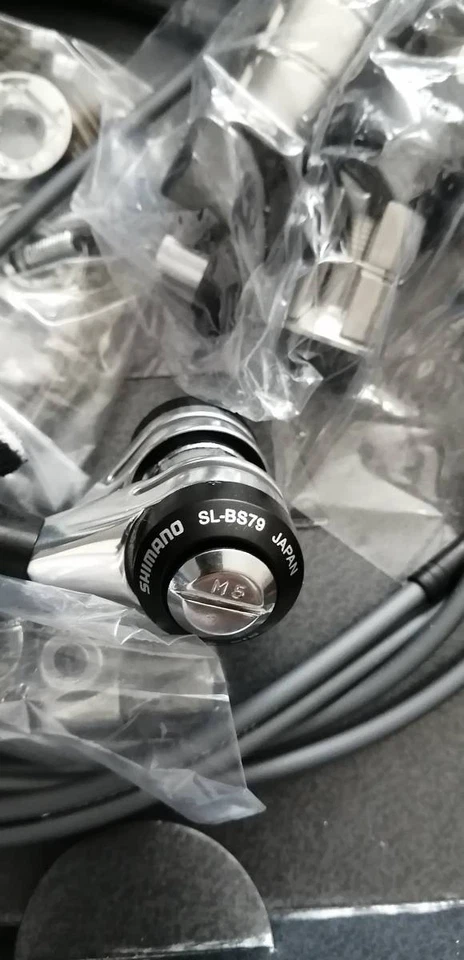 Shimano Dura Ace SL-BS79 10-Speed Triathlon Bike Bar End Shifter Set New In Box - Image 4 of 4