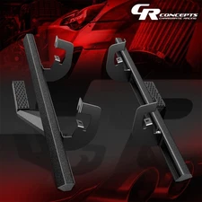 PAIR 2.5"OD L-STEP BAR RUNNING BOARD FOR 2007-2019 SILVERADO SIERRA STANDARD CAB