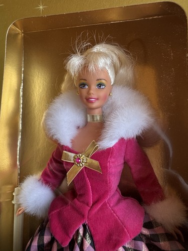 BNIB 1996 Winter Rhapsody Barbie Avon Special Edition NEVER OPENED #16353 - Picture 4 of 10