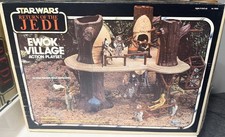 Star Wars Ewok Village Kenner Return Of The Jedi ROTJ 1983 Complete OPEN BOX