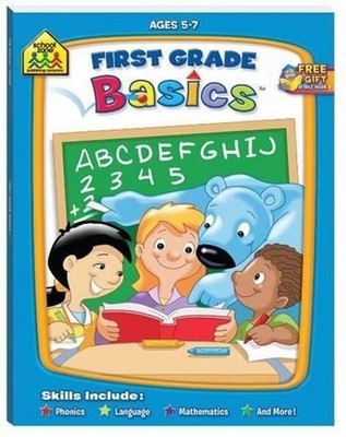 School Zone First Grade Basics by Hinkler Pty Ltd (English) Paperback Book