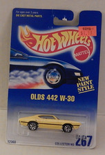Olds 442 W-30 Oldsmobile Muscle Car Hot Wheels Mainline 1995-267 Retired 2008