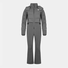 The North Face x SKIMS Ski One Piece Suit Women's Large SK GUNMETAL MSRP 800