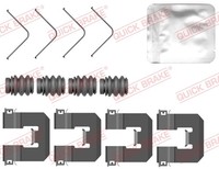 ZubehöRkit, Scheibenbremsbelag Quick Brake 109-0160 FüR Volvo
