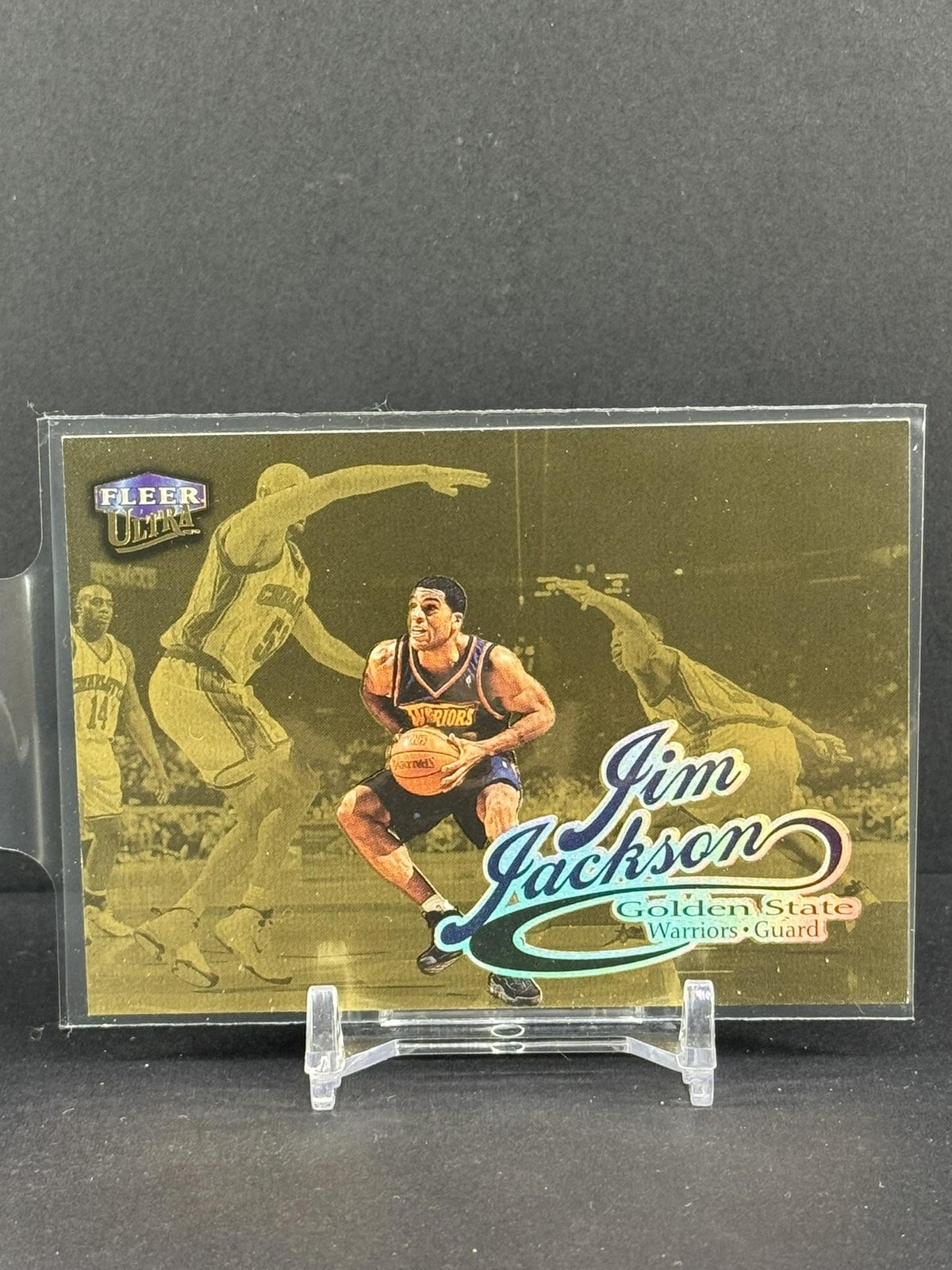 Jim Jackson 1998-99 Ultra #59G Gold Medallion Edition Golden State Warriors