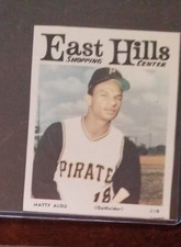 1966 EAST HILLS SHOPPING CENTER MATTY ALOU & STEVE BLASS (VERY NICE!!!)