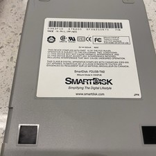 SmartDisk FDUSB-TM2 3 1/2  Floppy Disk Reader Untested Very Clean