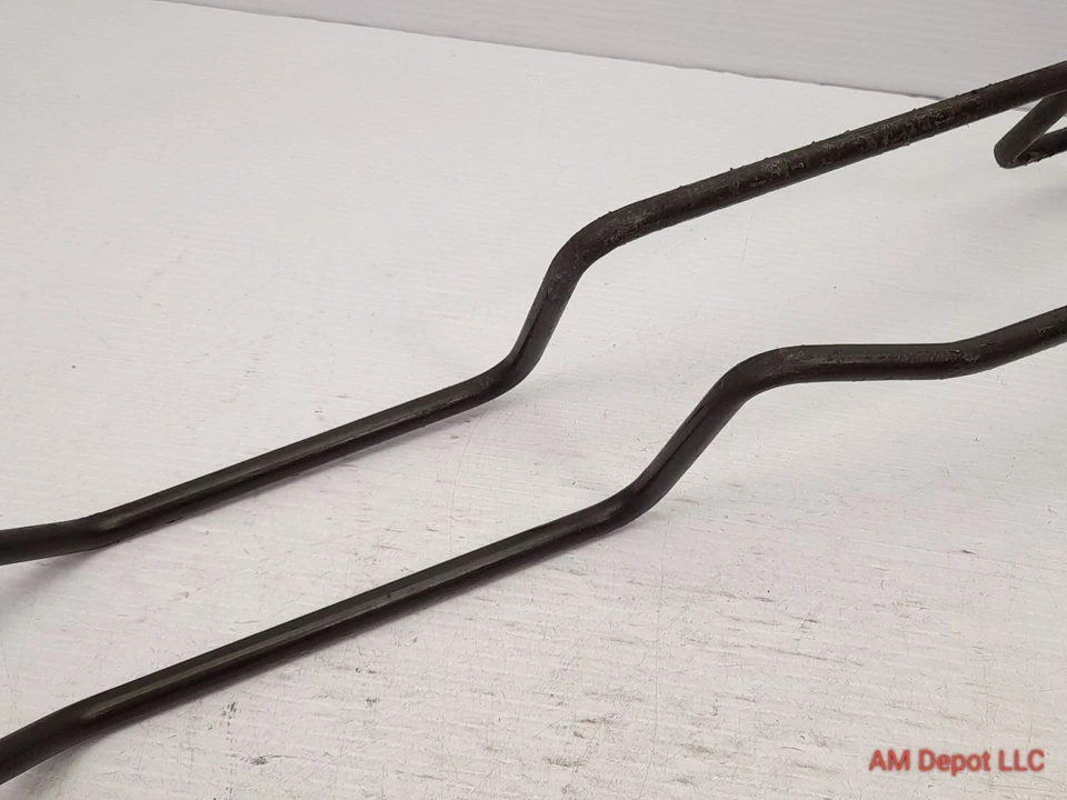 2000 BMW 330ci 330i M54 E46 RWD ATTransmission Oil Cooling Lines Set In / Out - Image 3 of 4