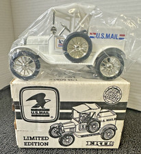 ERTL US MAIL 1918 Ford Runabout Delivery Truck Toy DIECAST Coin Bank NEW MS9