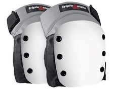Triple Eight Street Knee Pad Extra Small Black with White Cap
