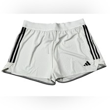 Adidas Women's Tiro 23 league soccer shorts White Athletic Shorts size XL IB8115