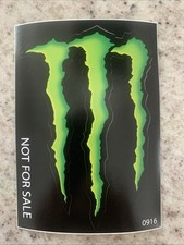 Monster Energy Claw Logo Decal 5 x3.75 LARGE STICKER