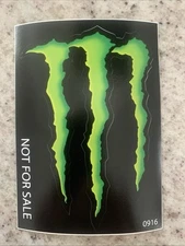 Monster Energy Claw Logo Decal 5”x3.75” LARGE STICKER