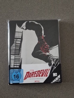 Daredevil - Staffel 1 , Limited Steelbook Marvel Netflix Serie , 4x BLURAY Disc,