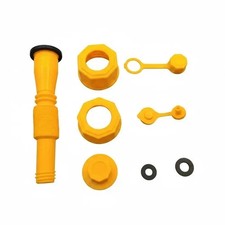 Replacement Gas Can Spout Nozzle Vent Kit for Plastic Gas Cans Old Style Cap