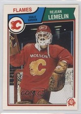 1983-84 O-Pee-Chee Reggie Lemelin #86 1g9
