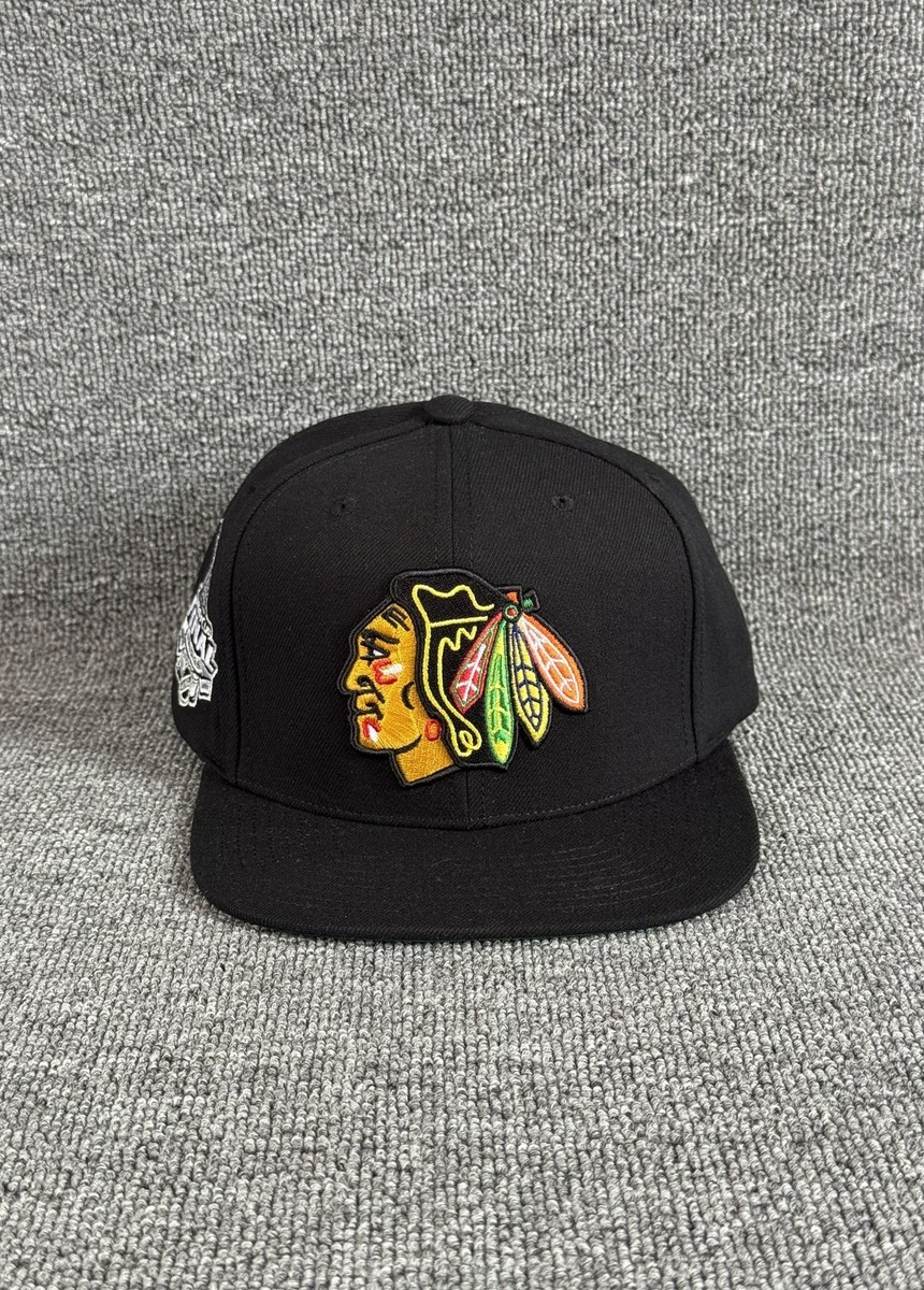 Mitchell & Ness Blackhawks Snapback Stanley Cup Final Black Hat S1231