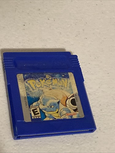 Pokemon Blue Version 1998 Nintendo Game Boy Tested And Works