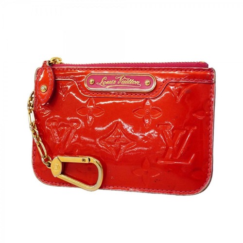 Louis Vuitton Wallet Coin Case Vernis Pochette Clé NM M9363 Rose Pop Ladies