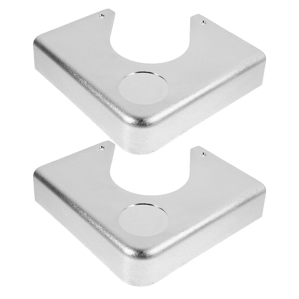 2 PCS Billardtisch-eckplatte Spielzubehör Tischeckenschutz Für Billardtische