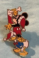 Disney DS Christmas Advent Mickey & Donald Pin 2006 LE