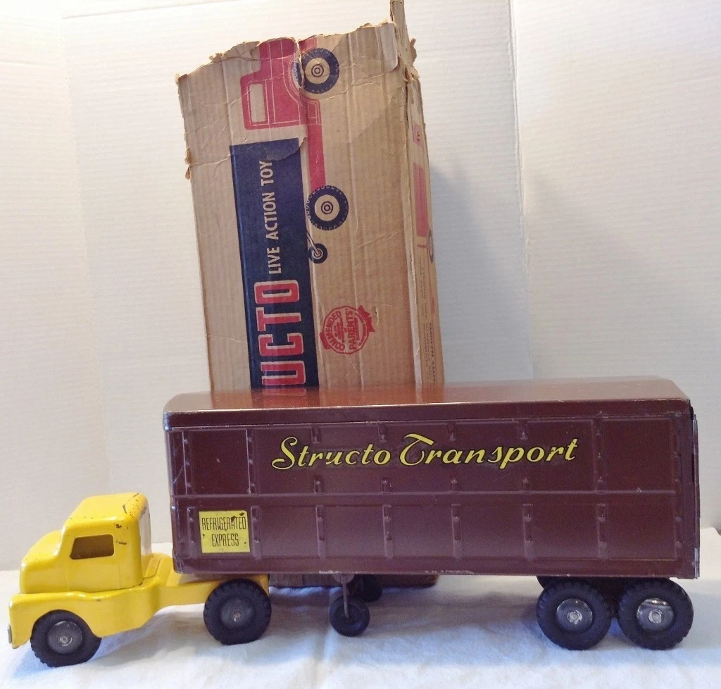 Structo Vintage Manufacture Diecast Delivery Trucks for sale | eBay