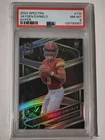 2024 PANINI SPECTRA HYPER #115 JAYDEN DANIELS ROOKIE RC/75 PSA 8