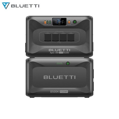 BLUETTI Apex 300 Powerstation 3840W Solargenerator B500K LiFePO4 Speicher 7884Wh