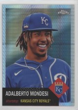 2022 Topps Chrome Platinum Anniversary Prism Refractor Adalberto Mondesi 3pu