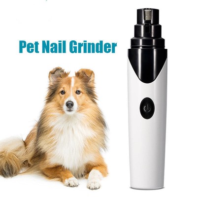 Rechargeable Electric Dog Nail Grinder Trimmer Clipper Pet Nail