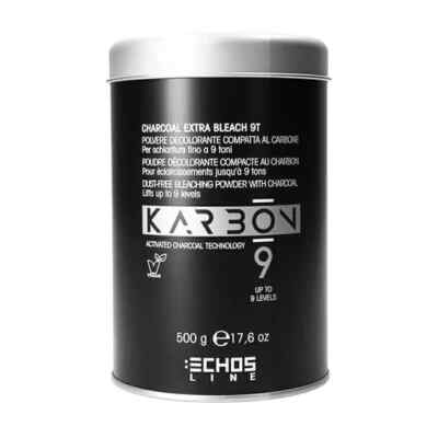 Echosline Karbon 9 Charcoal Extra Bleach up to 9 tones Powder 500 ml/16.9 fl.oz.