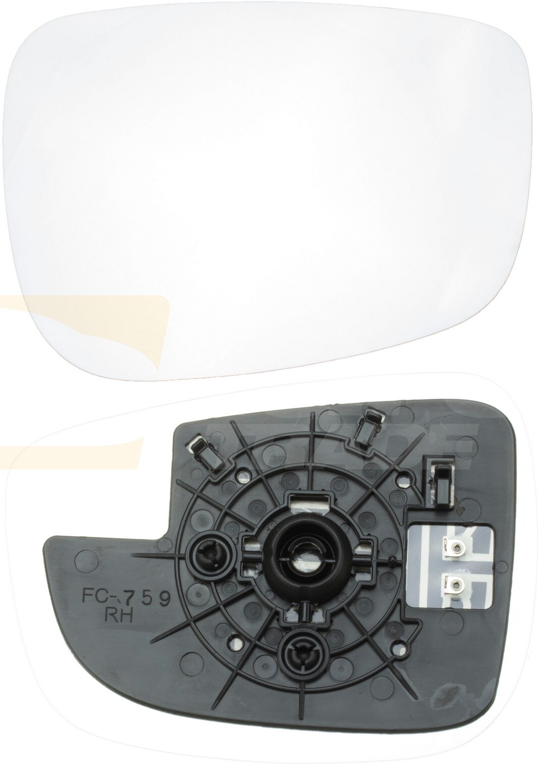 Vetro Specchietto Retrovisore Riscaldabile Per Mazda Cx-3