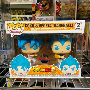 goku and vegeta baseball pop