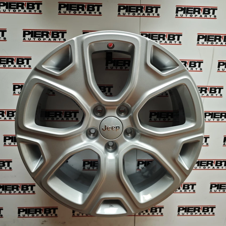 4 Cerchi  In Lega Originali Jeep Renegade Compass  18 Nuovi Cod 735668153 + Tpms - Imagen 4 de 4