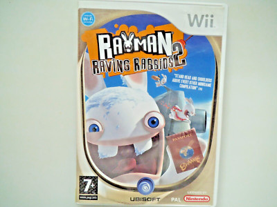RAYMAN RAVING RABBITS   -   2 -     (Nintendo Wii) OVP-mit Anleitung englisch