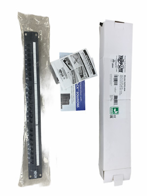 TRIPP LITE CONNECTIVITY N252-024 24PORT CAT6A CAT6 CAT5E 1U 110