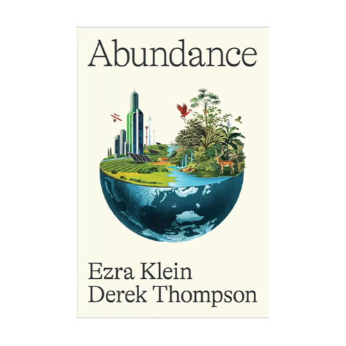 Abundance by Ezra Klein and Derek Thompson (2025, Hardcover)