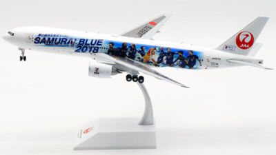 1:200 32CM JC Wings JAL JAPAN AIRLINES B777-200 Passenger Airplane