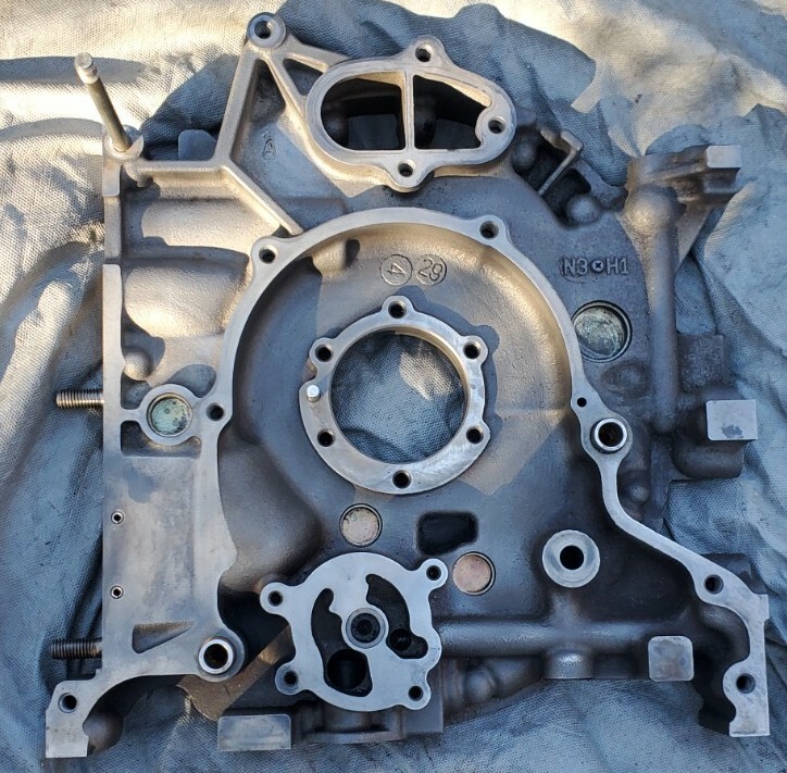 Mazda RX-8 1.3 13B Renesis Front Engine Iron Plate Housing 4 Port