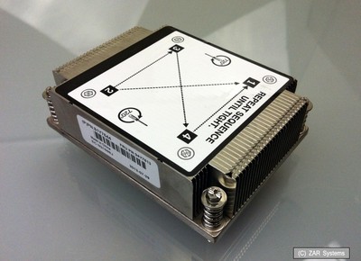 IBM 94Y7813, 81Y7644 Prozessorkühler, Kühler, Heatsink, Lüfter für x3530 M4 NEUW