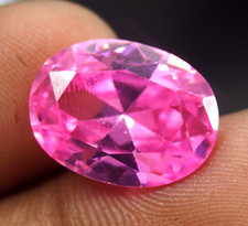 15.70 Ct Certified Natural Quality A HUGE Zircon Pink Oval Cut Loose Gemstone