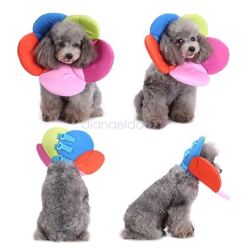 Pet Recovery Collar Dog Puppy Cat Elizabethan Collar Soft Recovery Cone Collar - Picture 5 of 18