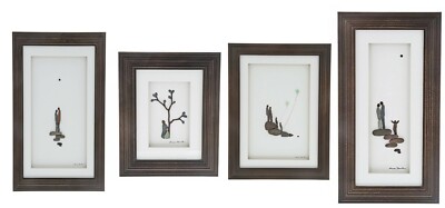 Sharon Nowlan Framed Pictures Joy /  Us / Birds of a Feather / Time Together NEU