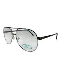 DB Classics Eyewear Gunmetal Aviator BOB Eyeglasses 58/16/145