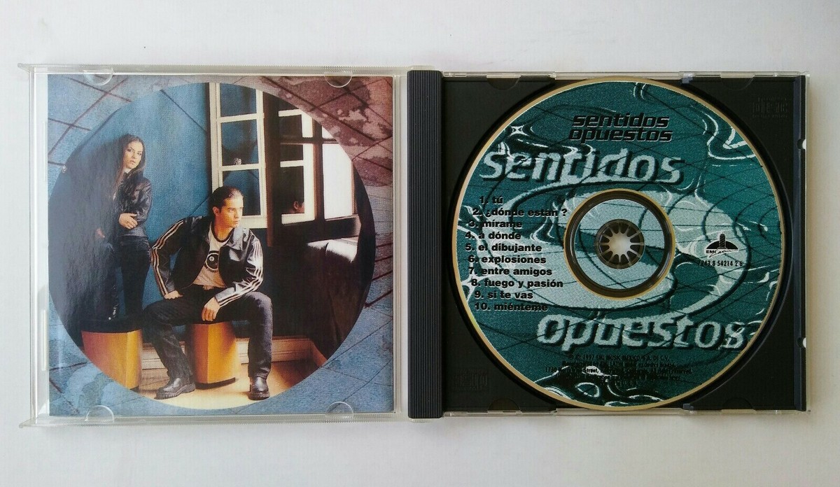 Sentidos Opuestos Viviendo Del Futuro CD 1997 EMI Latin Old