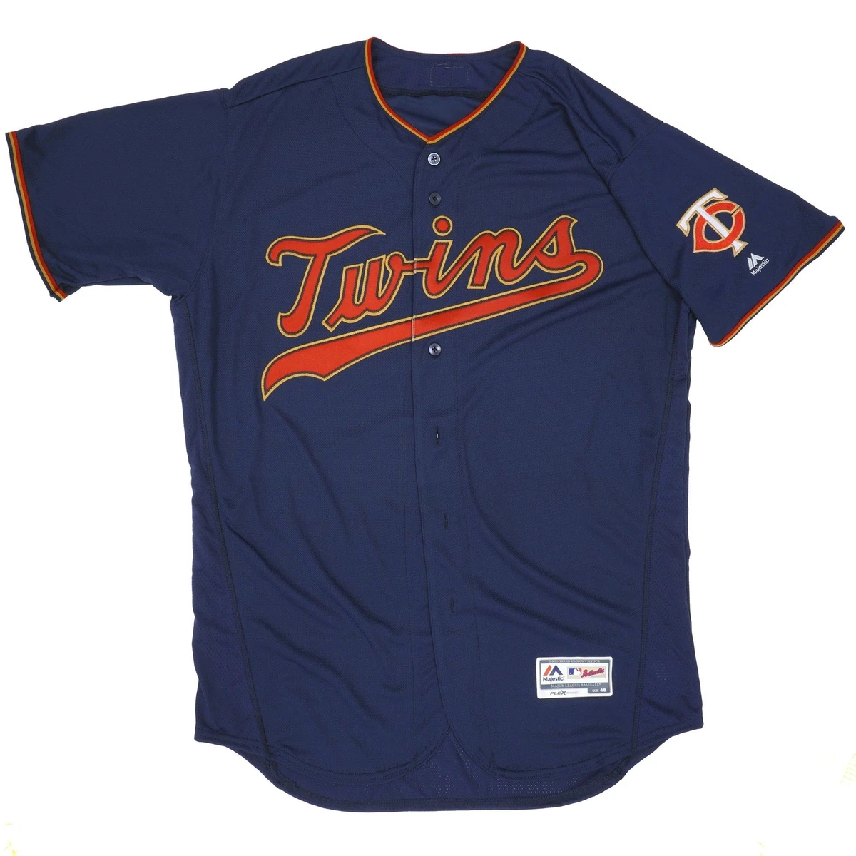 Men's Majestic Navy Minnesota Twins Alternate Flexbase Authentic Collection Team Jersey